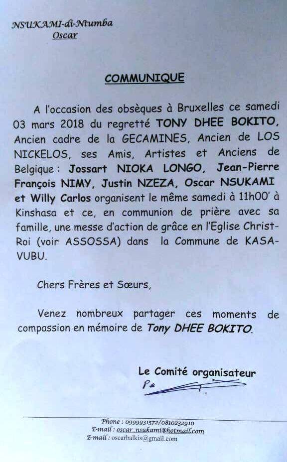 Communiqué
